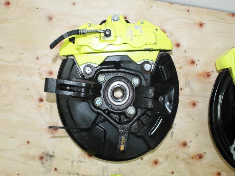2018-2021 Subaru WRX STI OEM 6Pot 2Pot Brembo Brakes Calipers Rotors Spindles : Image 8