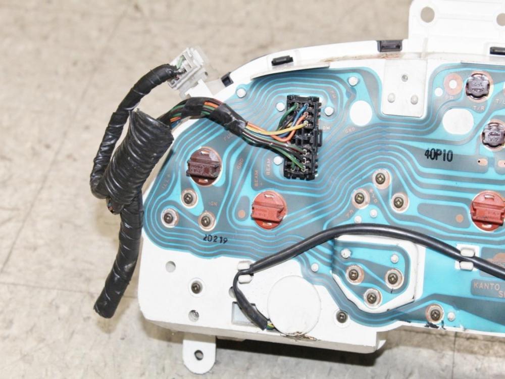 JDM 1990-1996 NISSAN 300ZX Z32 TWIN TURBO GAUGE CLUSTER OEM KM/H: Image 7
