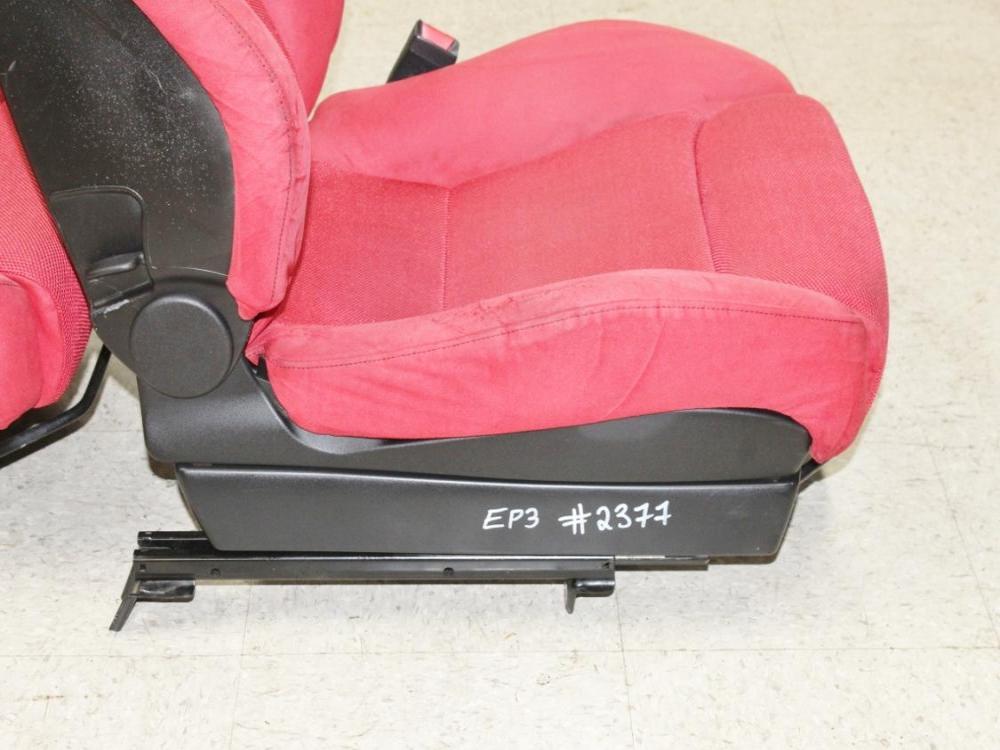 JDM 2002-2005 HONDA CIVIC TYPE R EP3 OEM FRONT RECARO SEATS PAIR LH RH: Image 37