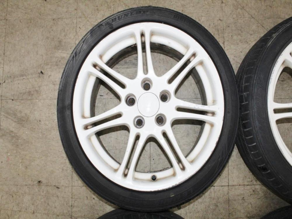 JDM Honda Civic Type R EP3 OEM 5x114.3 17x7 +45 Wheels with Tires: Image 9