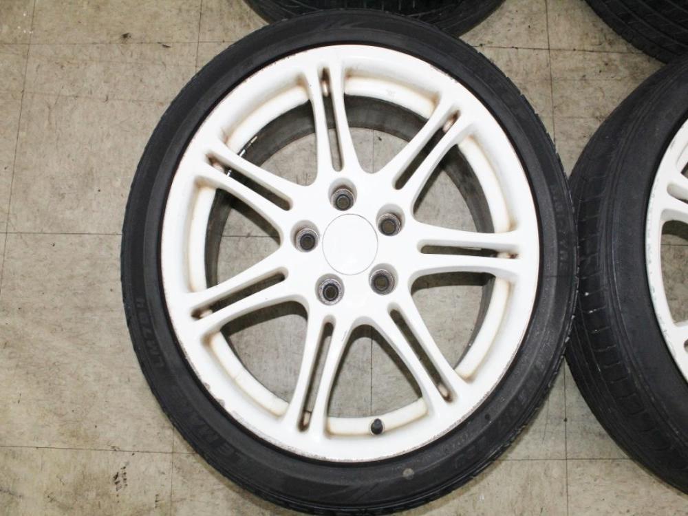 JDM Honda Civic Type R EP3 OEM 5x114.3 17x7 +45 Wheels with Tires: Image 6