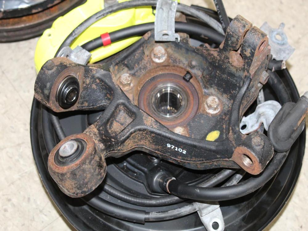 2018-2021 Subaru WRX STi OEM Brembo Brakes Front & Rear Sprindles Set: Image 34