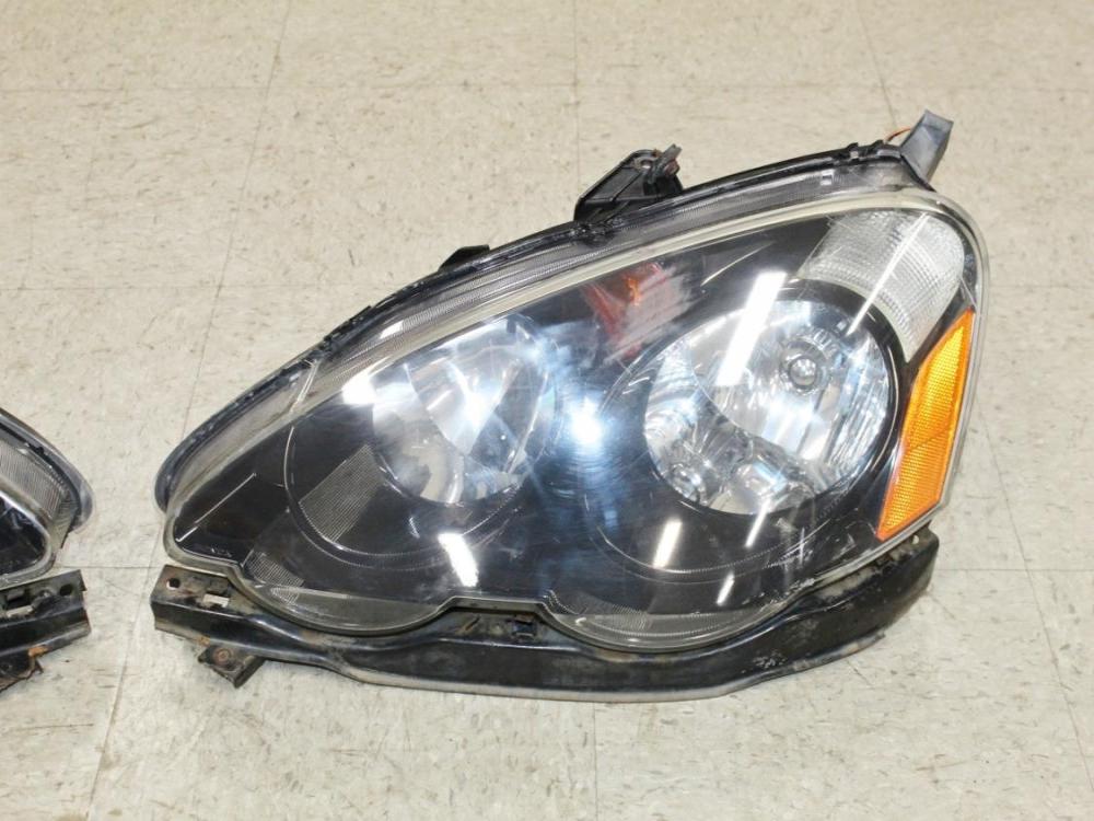 JDM 02-04 Acura RSX DC5 Type R Headlights with Brackets OEM Used: Image 10