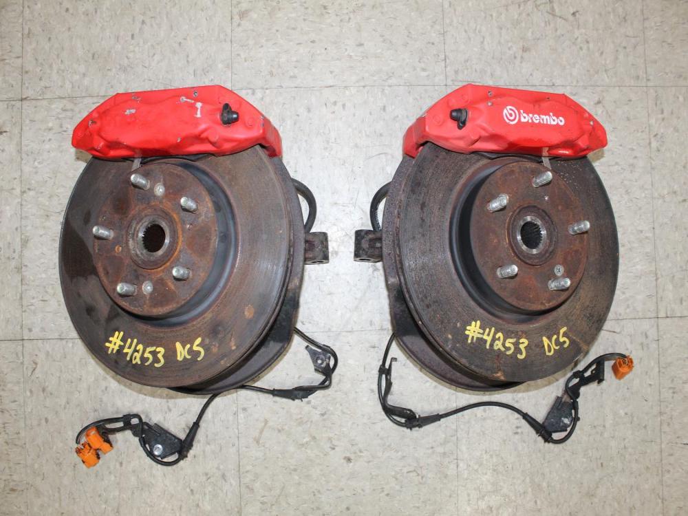 JDM 2002-2006 Acura RSX DC5 Type R Brembo Brakes Calipers Sprindles OEM Used: Image 1