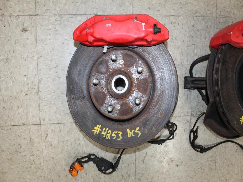 JDM 2002-2006 Acura RSX DC5 Type R Brembo Brakes Calipers Sprindles OEM Used: Image 2