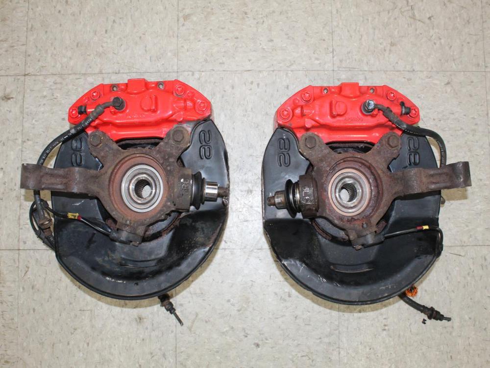 JDM 2002-2006 Acura RSX DC5 Type R Brembo Brakes Calipers Sprindles OEM Used: Image 11