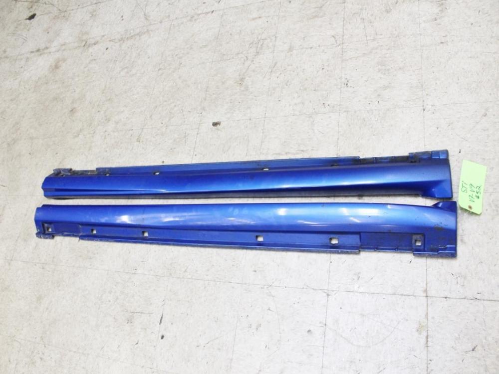 JDM 04-07 SUBARU IMPREZA WRX STI SEDAN OEM SIDE SKIRTS ROCKER PANELS LH RH V8 V9: Image 1