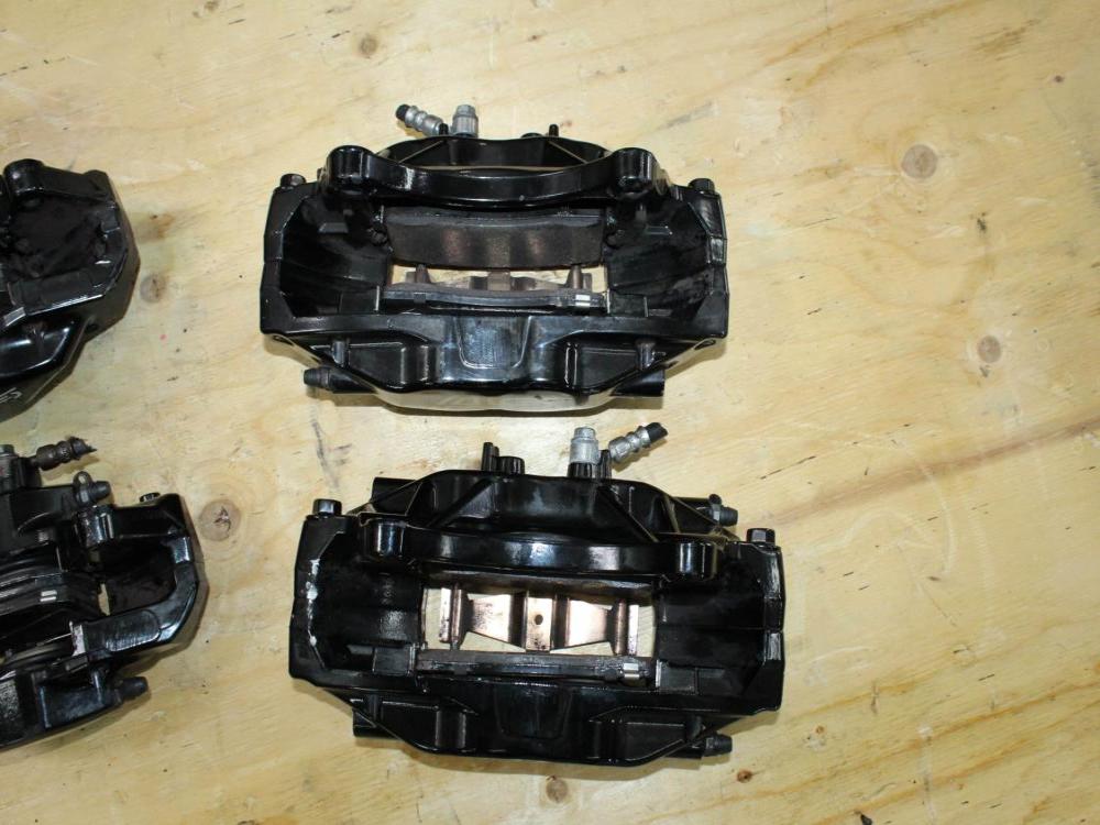 JDM 08-17 SUBARU IMPREZA WRX STI OEM USED BREMBO FRONT & REAR CALIPERS: Image 15