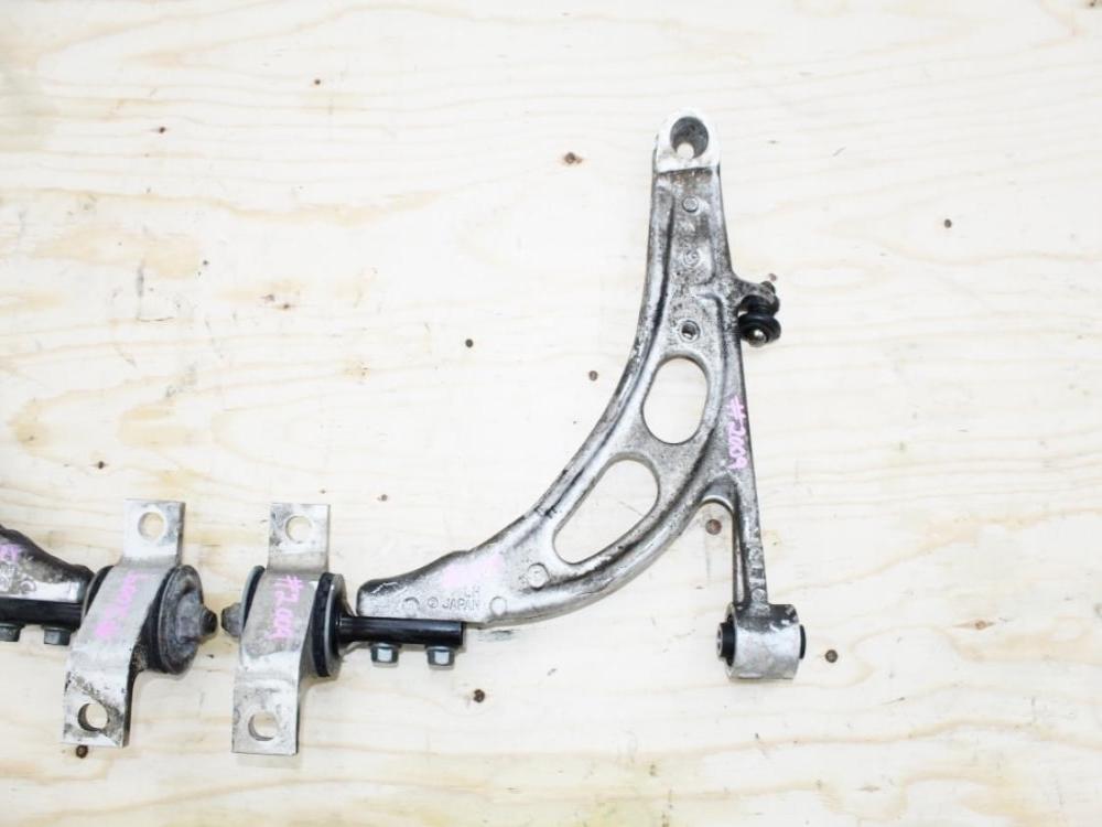 	03-08 JDM SUBARU FORESTER SG9 OEM FRONT ALUMINUM LOWER CONTROL ARMS PAIR WRX STI: Image 10