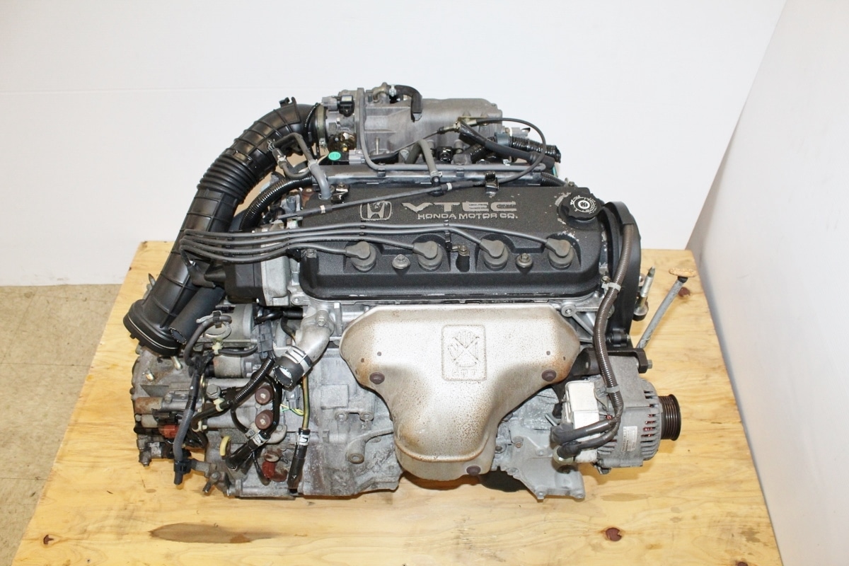 98-02 JDM Honda Accord Engine W/ Automatic Transmission F23A SOHC Vtec 2.3L 4 Cyl.: Image 2