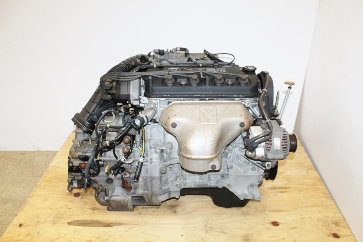 98-02 JDM Honda Accord Engine W/ Automatic Transmission F23A SOHC Vtec 2.3L 4 Cyl.: Image 3