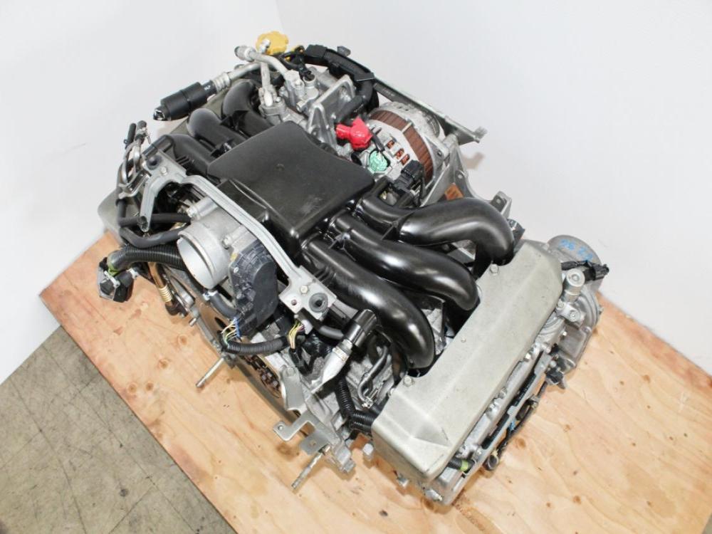 10 11 12 13 14 Subaru Outback Engine JDM EZ36 H6 3.6L 6 Cylinder Motor: Image 9