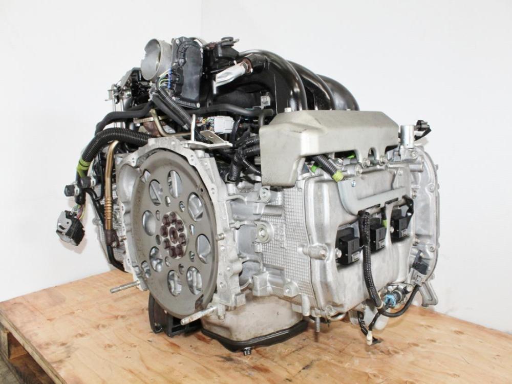 10 11 12 13 14 Subaru Legacy Engine JDM EZ36 H6 3.6L 6 Cylinder Motor: Image 6