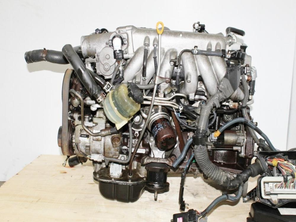 JDM Toyota 1JZ-GTE VVTI Engine 2.5L Turbo Chaser Mark II Front Sump Motor: Image 3
