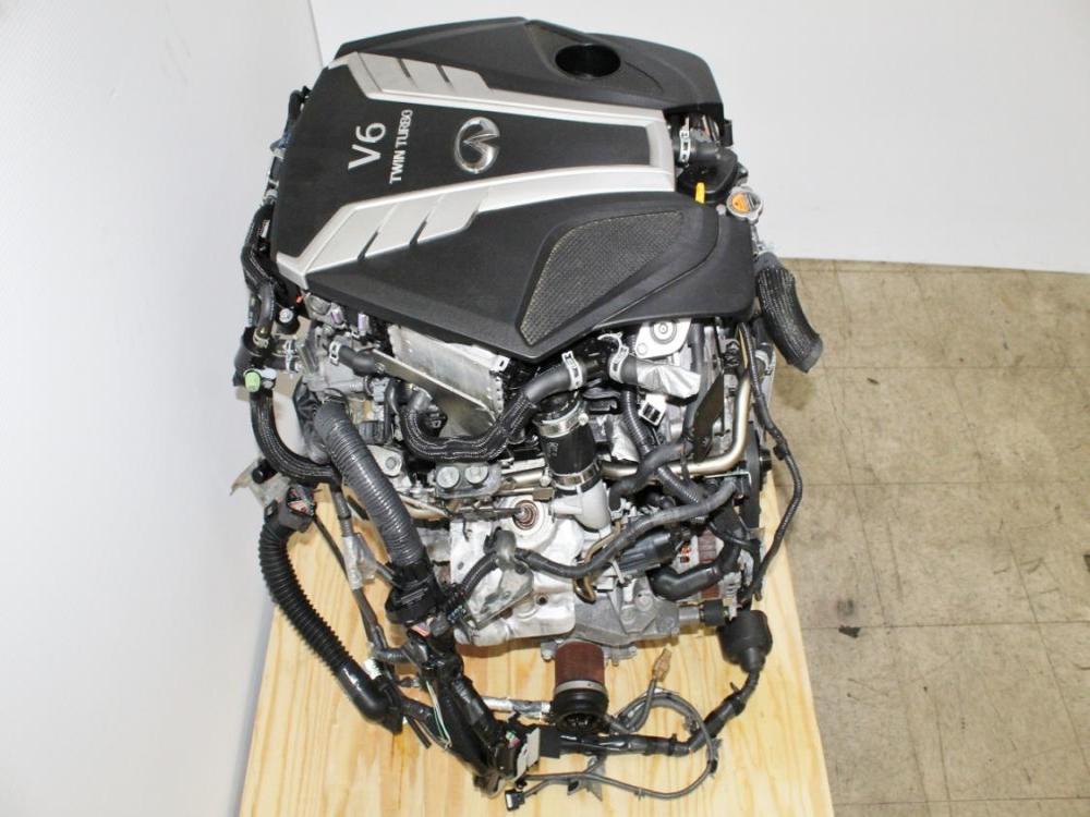 2016-2022 Infiniti Q50 Q60 VR30DDTT 3.0L Twin Turbo 300HP Engine AWD: Image 7