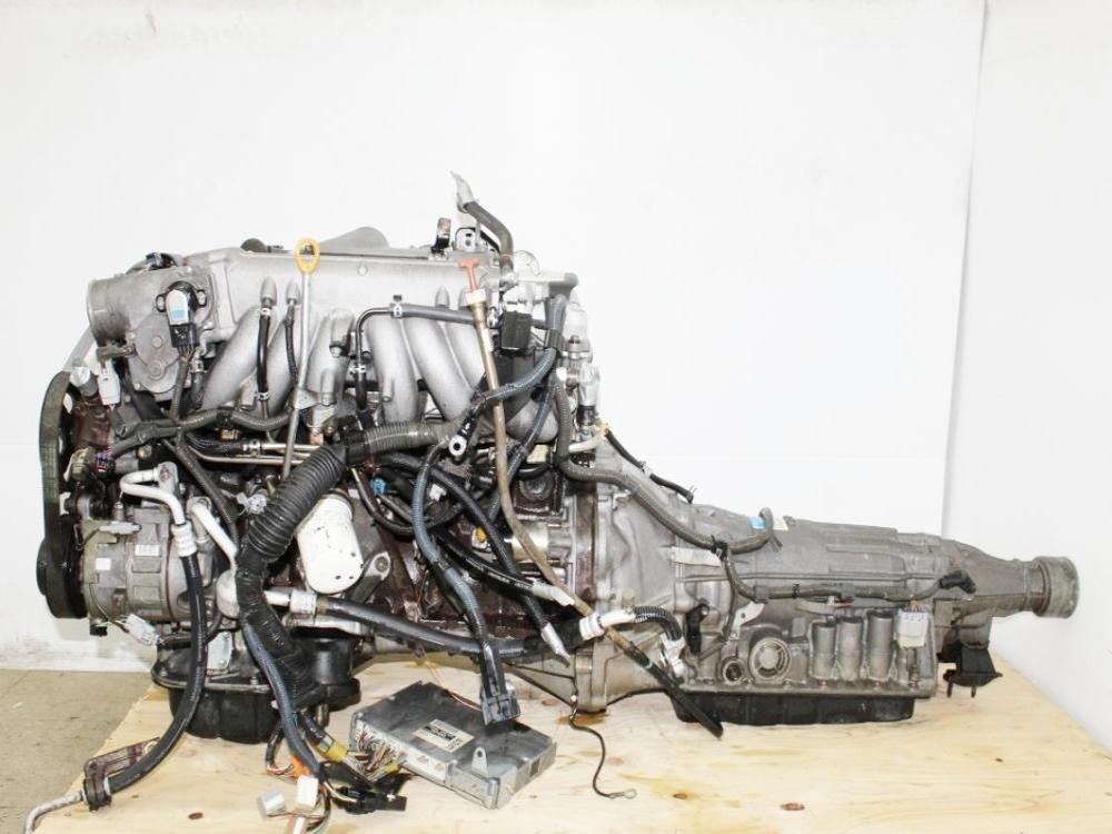 JDM Toyota 1JZ-GTE VVTI Engine 2.5L Turbo Chaser Mark 2 Front Sump Motor: Image 2
