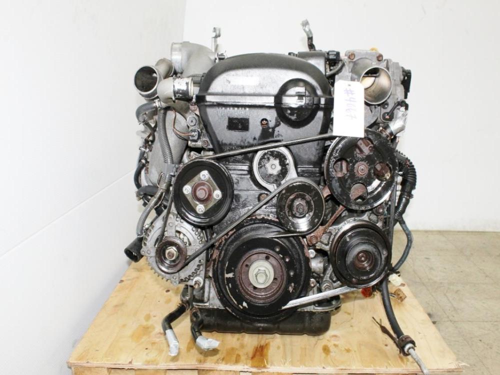 JDM Toyota 1JZ-GTE VVTI Engine 2.5L Turbo Chaser Mark 2 Front Sump Motor: Image 7