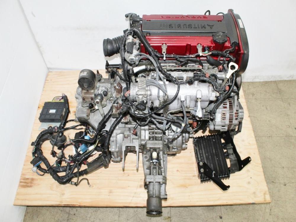 JDM Mitsubishi EVO 7 4G63T Turbo Engine & 5-Speed AWD Transmission – 2001-2003 Lancer Evolution VII: Image 13