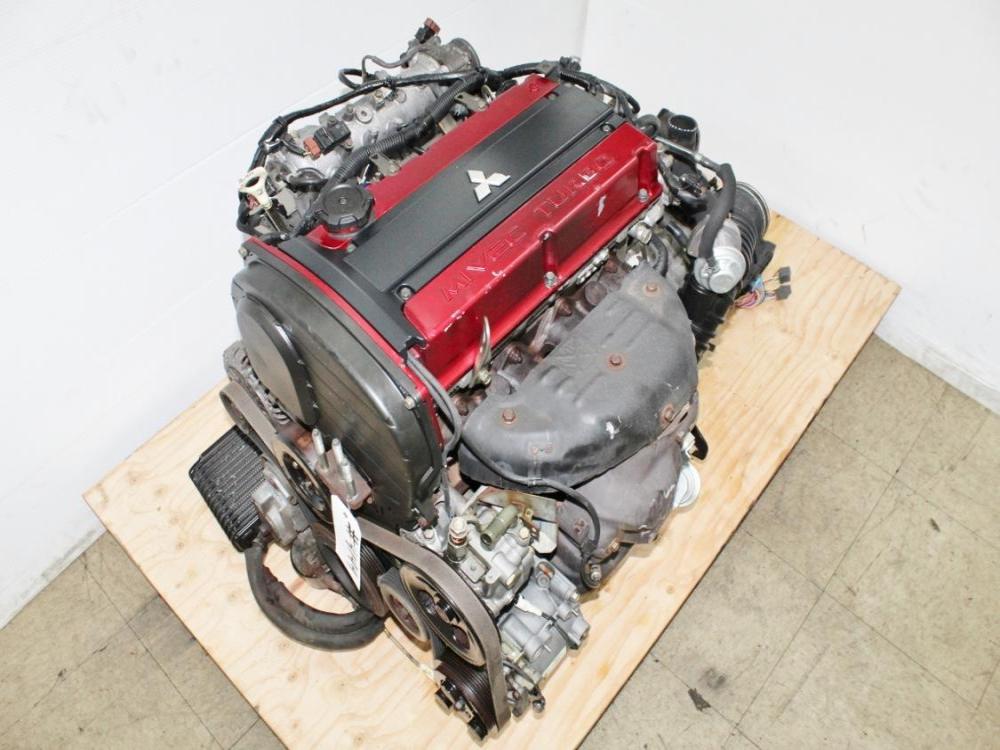 JDM Mitsubishi EVO 9 MR 4G63T Turbo Engine & 6-Speed AWD Transmission CT9A 2003-2007: Image 8