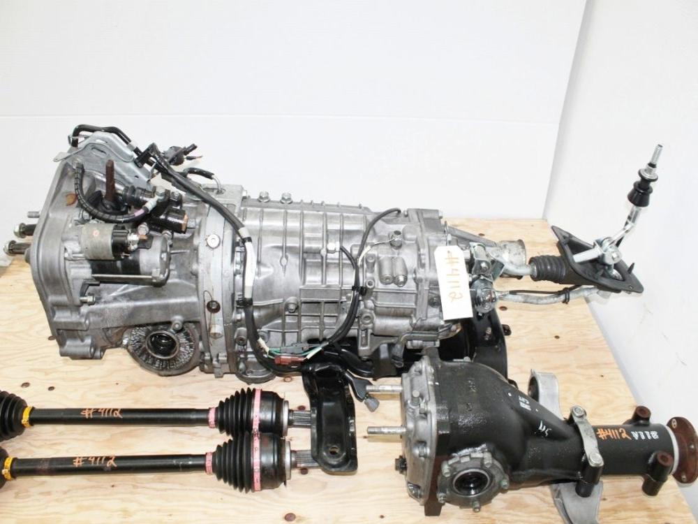 2019-2021 Subaru WRX STI 6 Speed Transmission Swap Kit TY856UW6AB with R180 Diff Axles Fits 08-21: Image 1