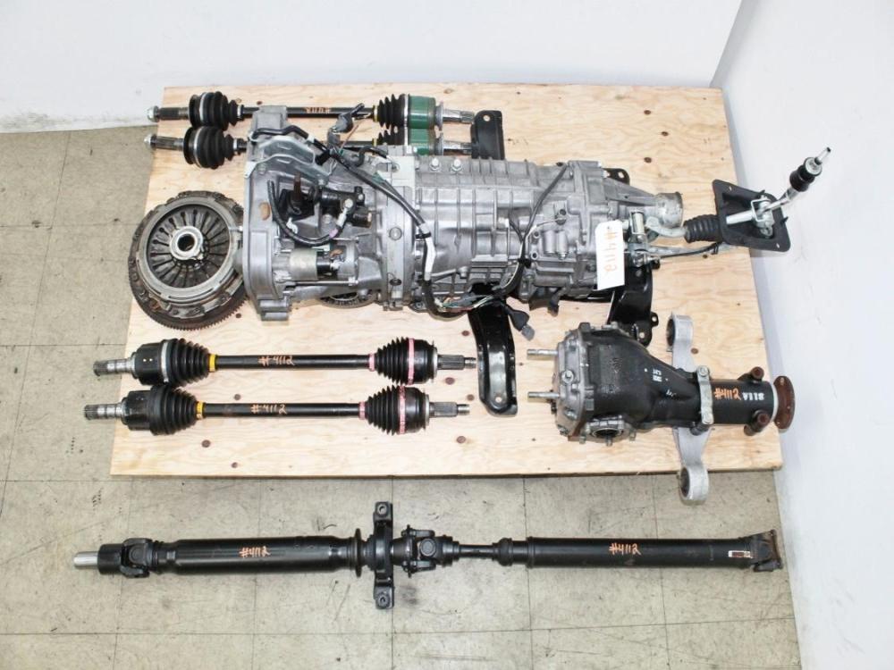 2019-2021 Subaru WRX STI 6 Speed Transmission Swap Kit TY856UW6AB with R180 Diff Axles Fits 08-21: Image 15