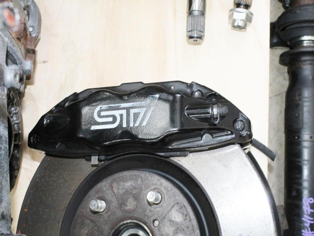 2018-2017 Subaru STI 6 Speed Transmission Complete Swap Kit  Brembo Brakes R180 Differential Axle: Image 6
